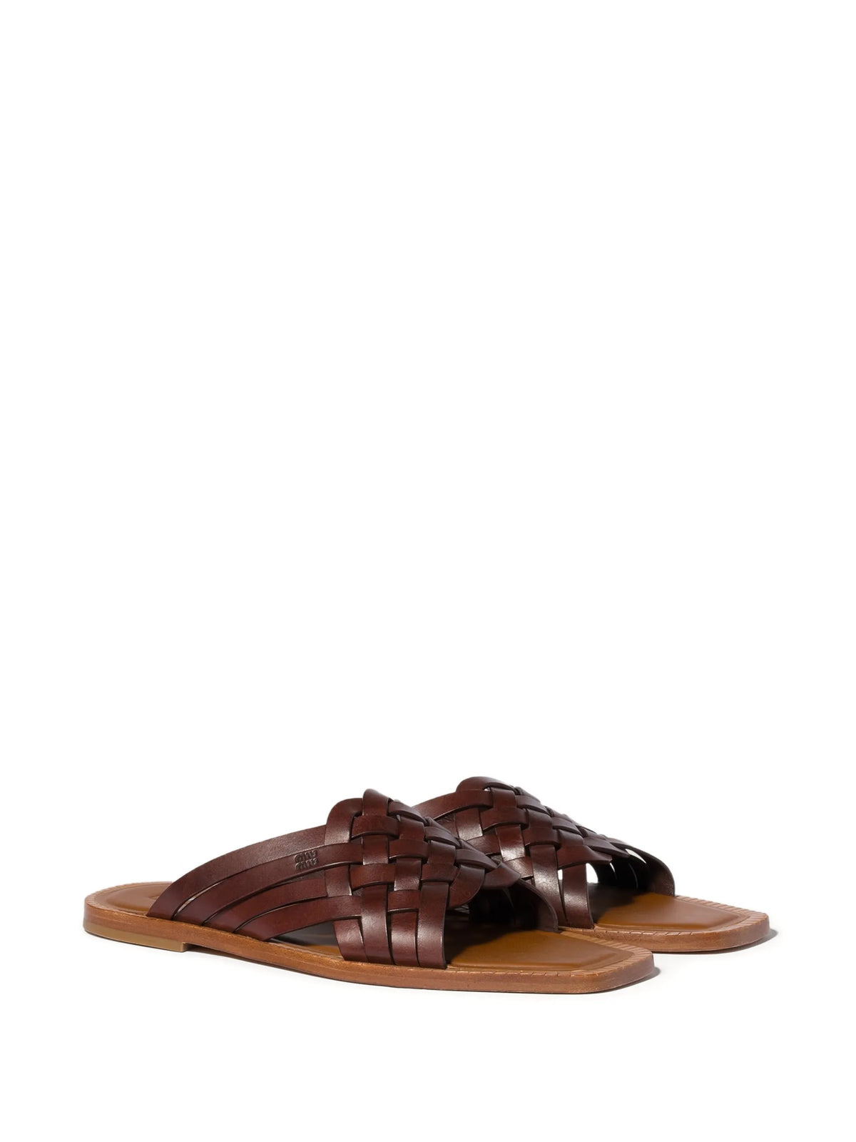Miu Miu - Leather Slides