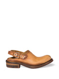 Miu Miu - Foule Leather Mules