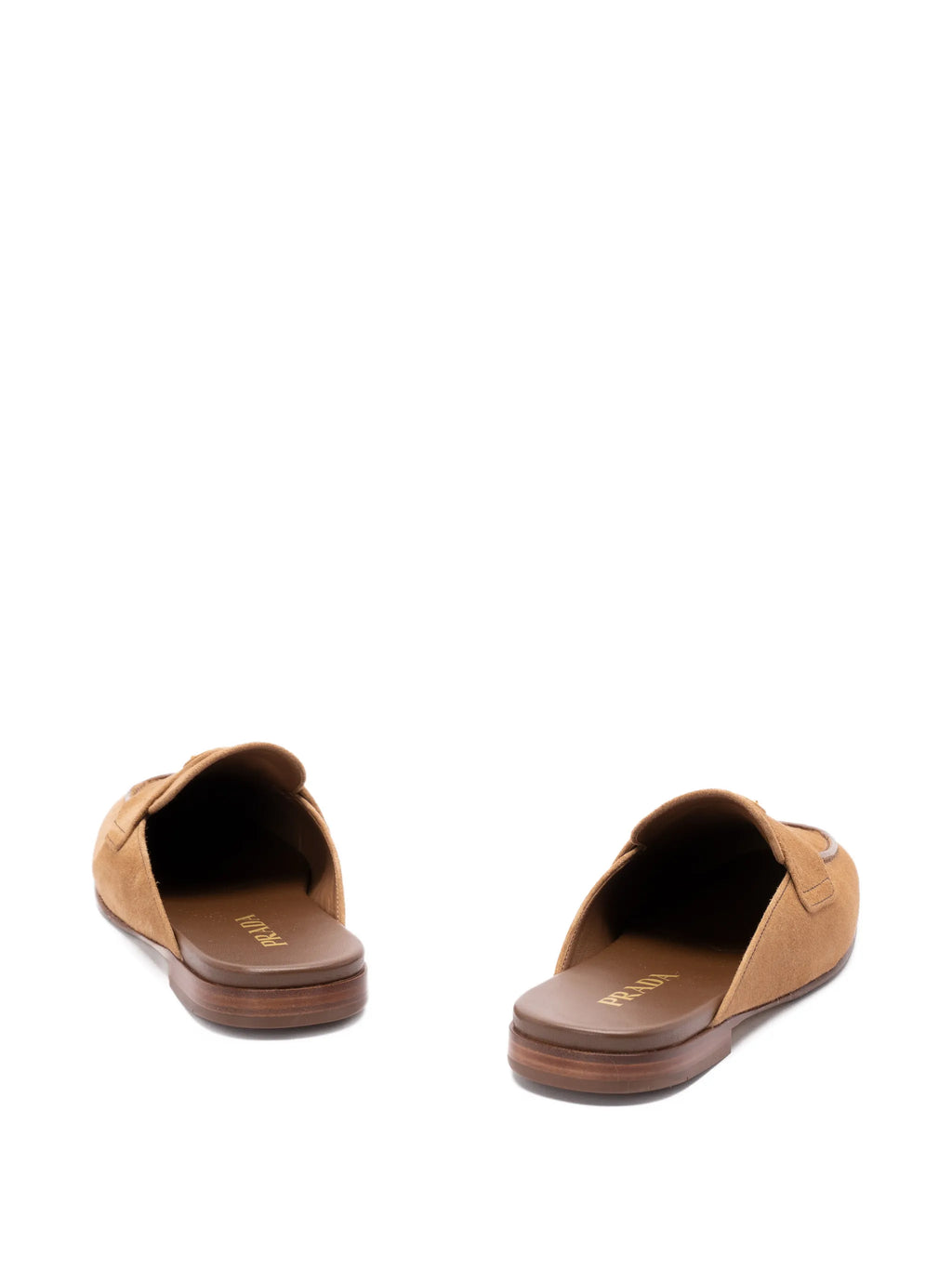 Prada - Logo-detail Flat Mules