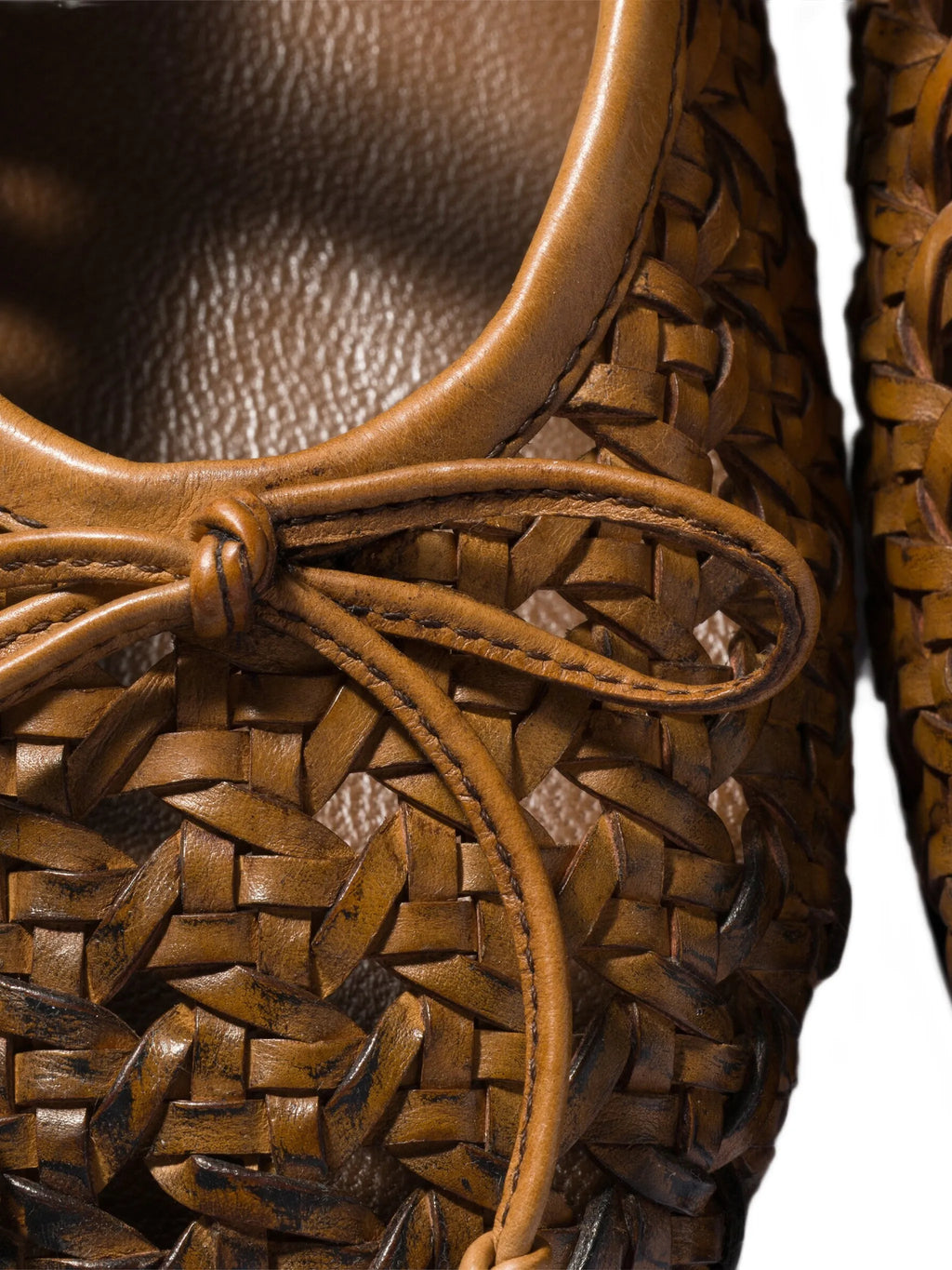 Miu Miu - Woven Buckle-strap Ballet Flats