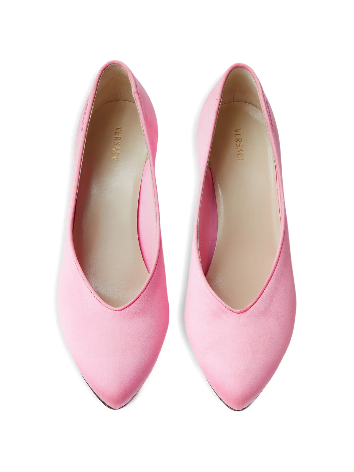 Versace - Tina Satin Pumps 65 Mm