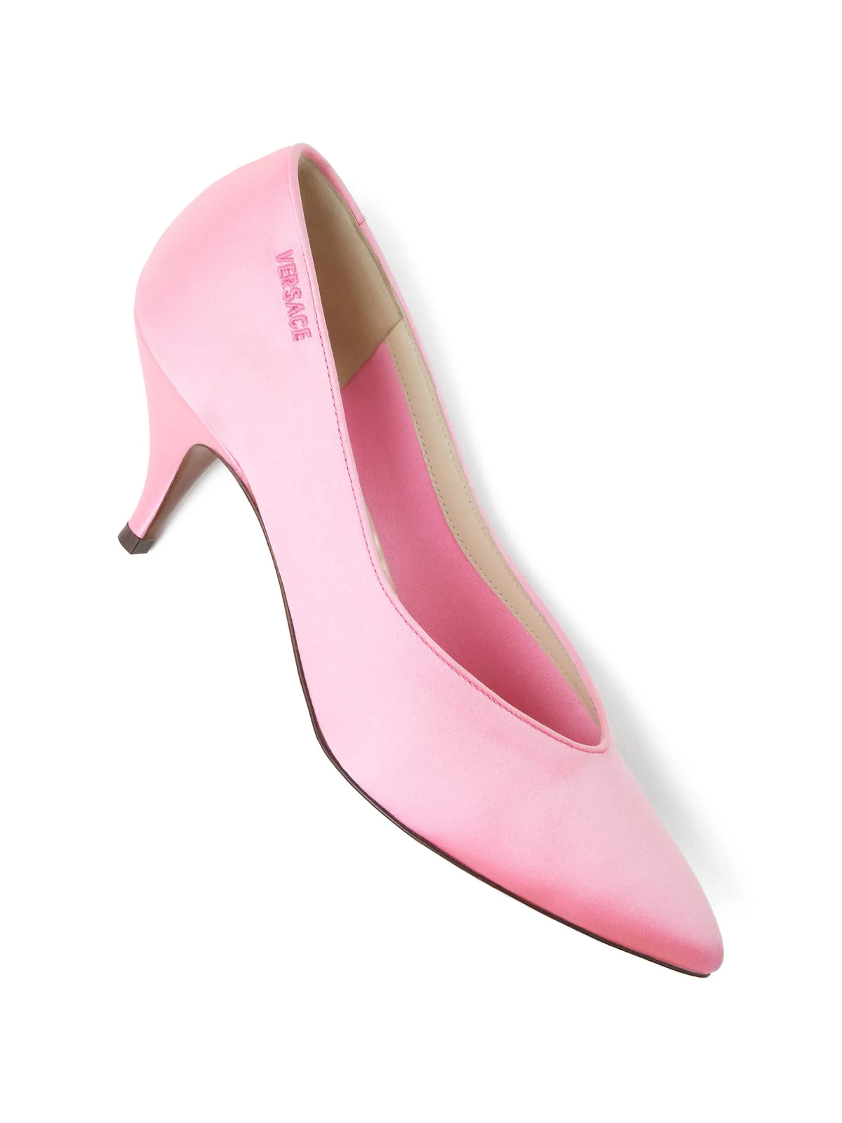 Versace - Tina Satin Pumps 65 Mm