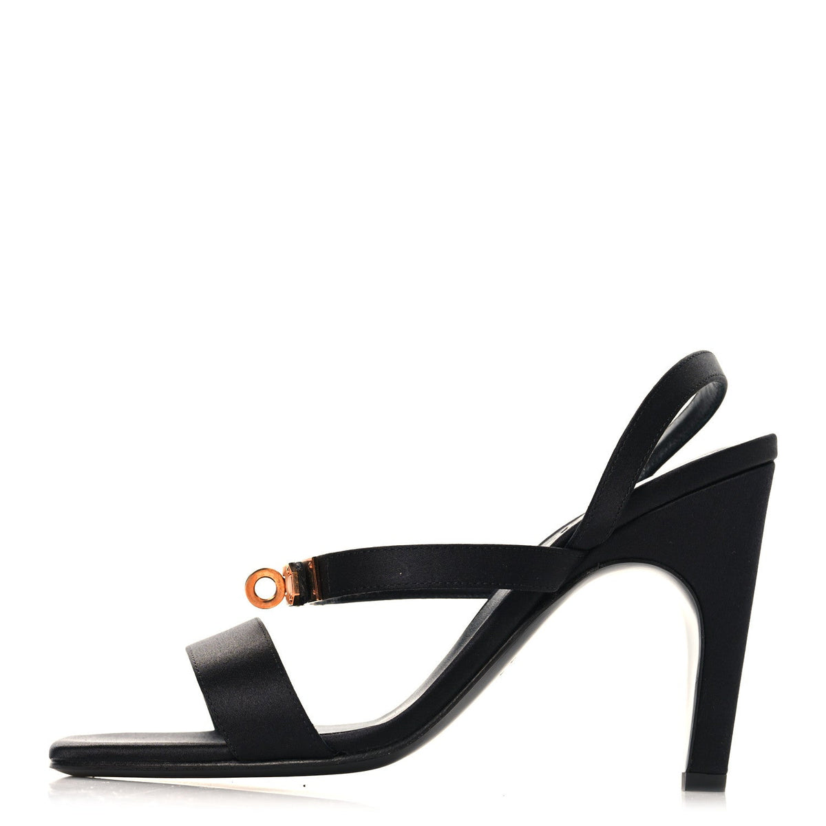 Hermès - Satin Glamour 95 Sandals