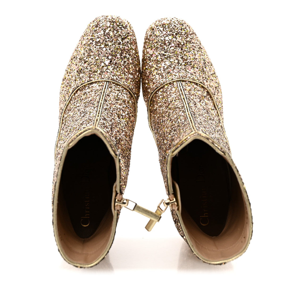 Dior - Glitter D-Circus 80mm Short Boots