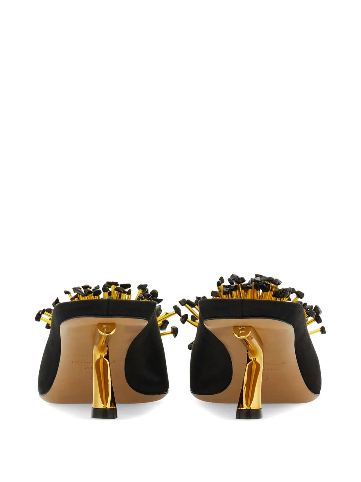 Ferragamo - S-shaped Heel Mules