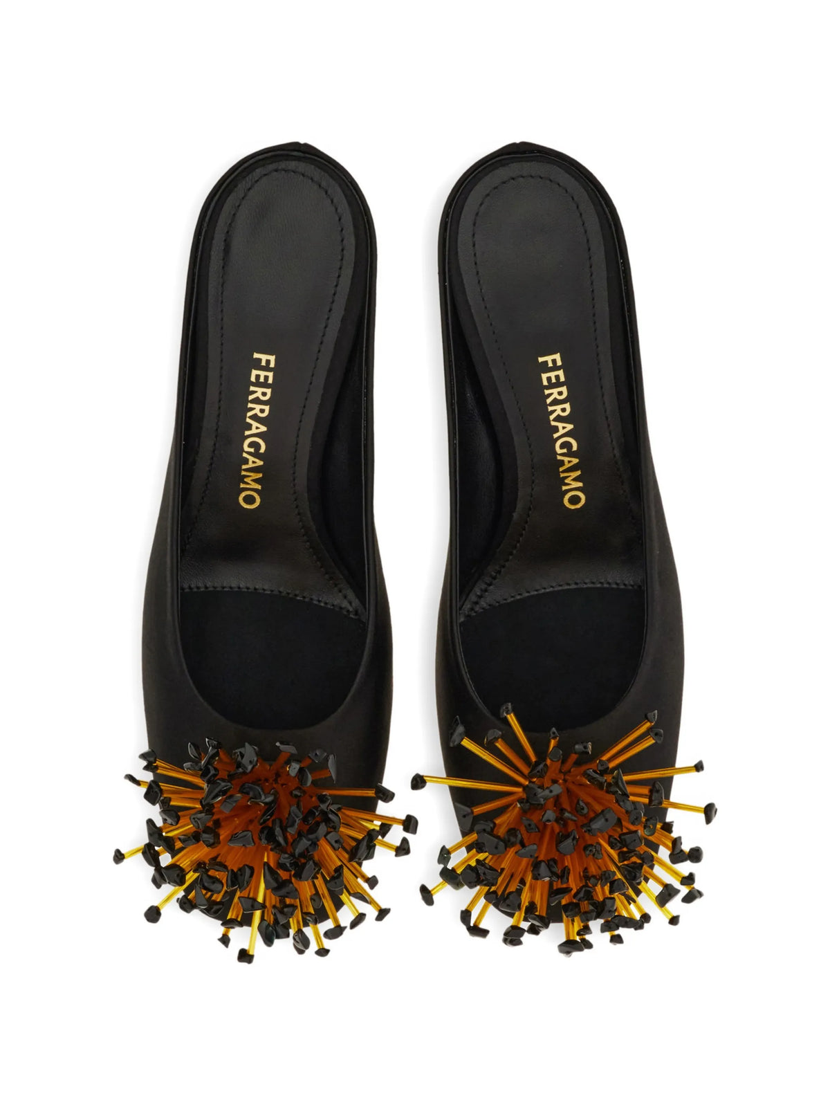 Ferragamo - S-shaped Heel Mules