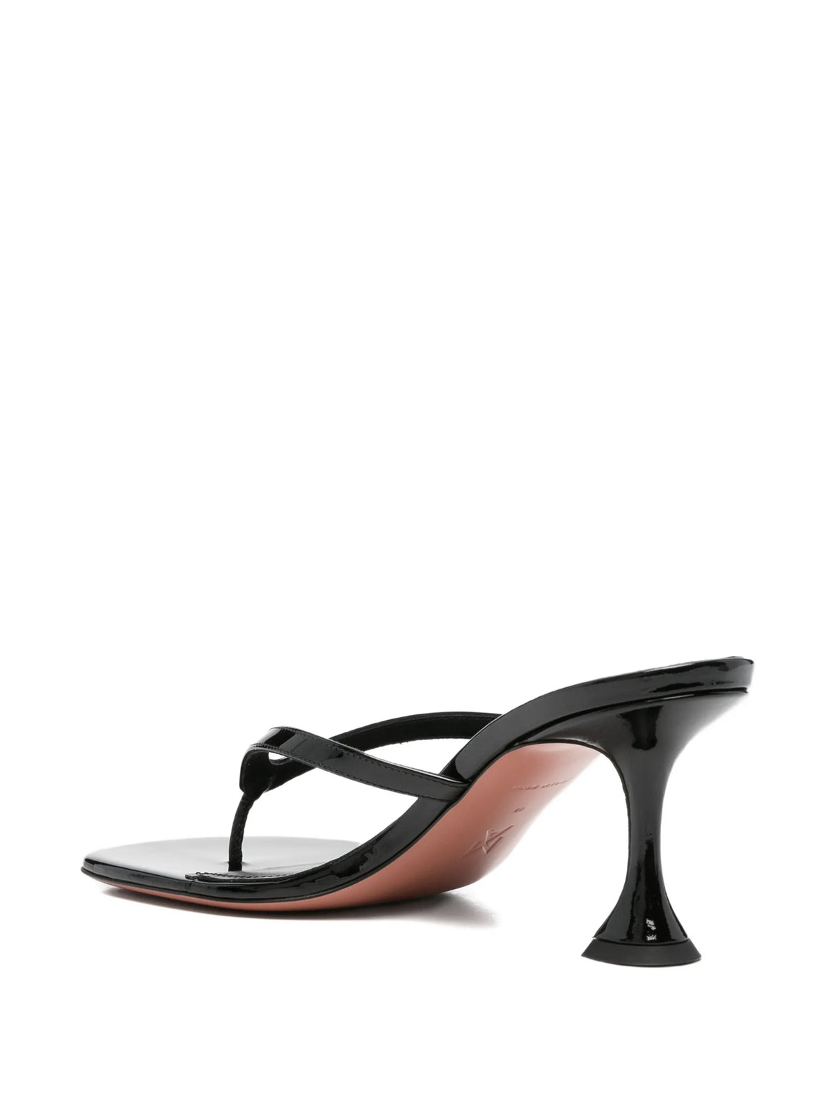 Amina Muaddi - Juliette Patent-finish Sandals