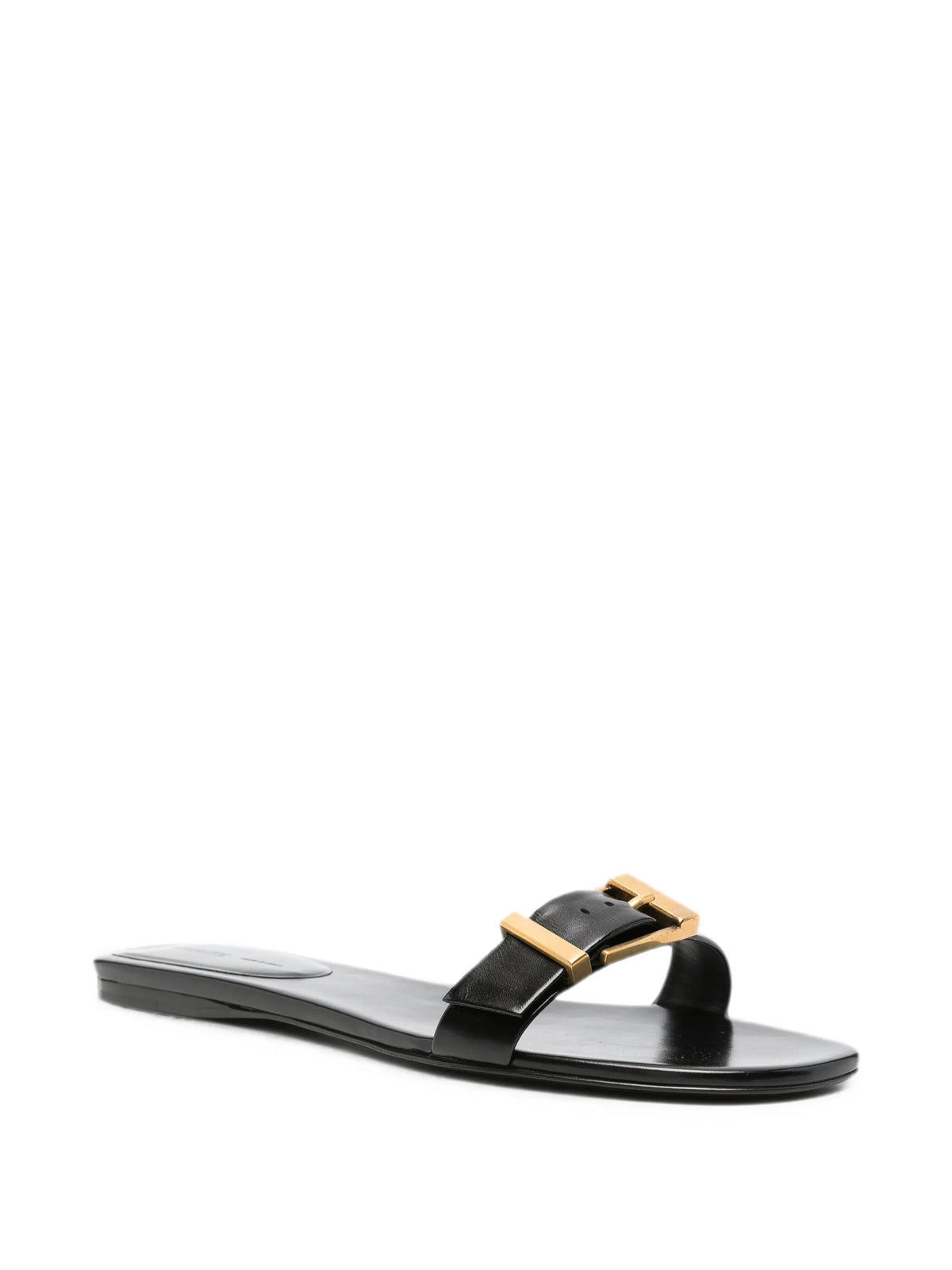 Khaite - Manhattan Buckled-strap Flat Sandals