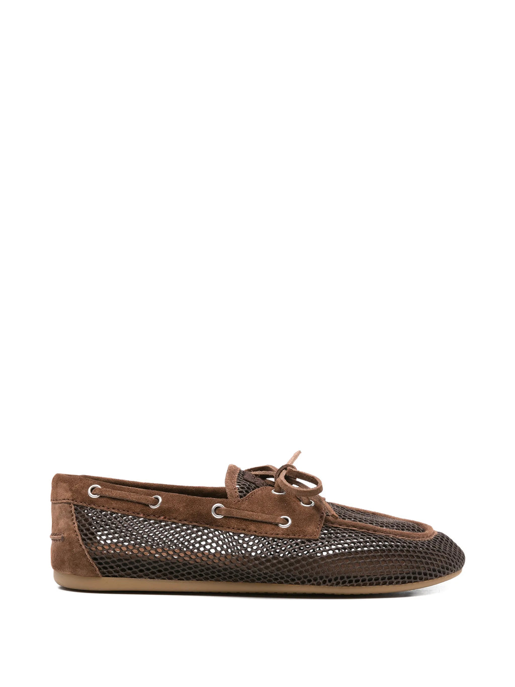 Miu Miu - Bow-tie Mesh Loafers