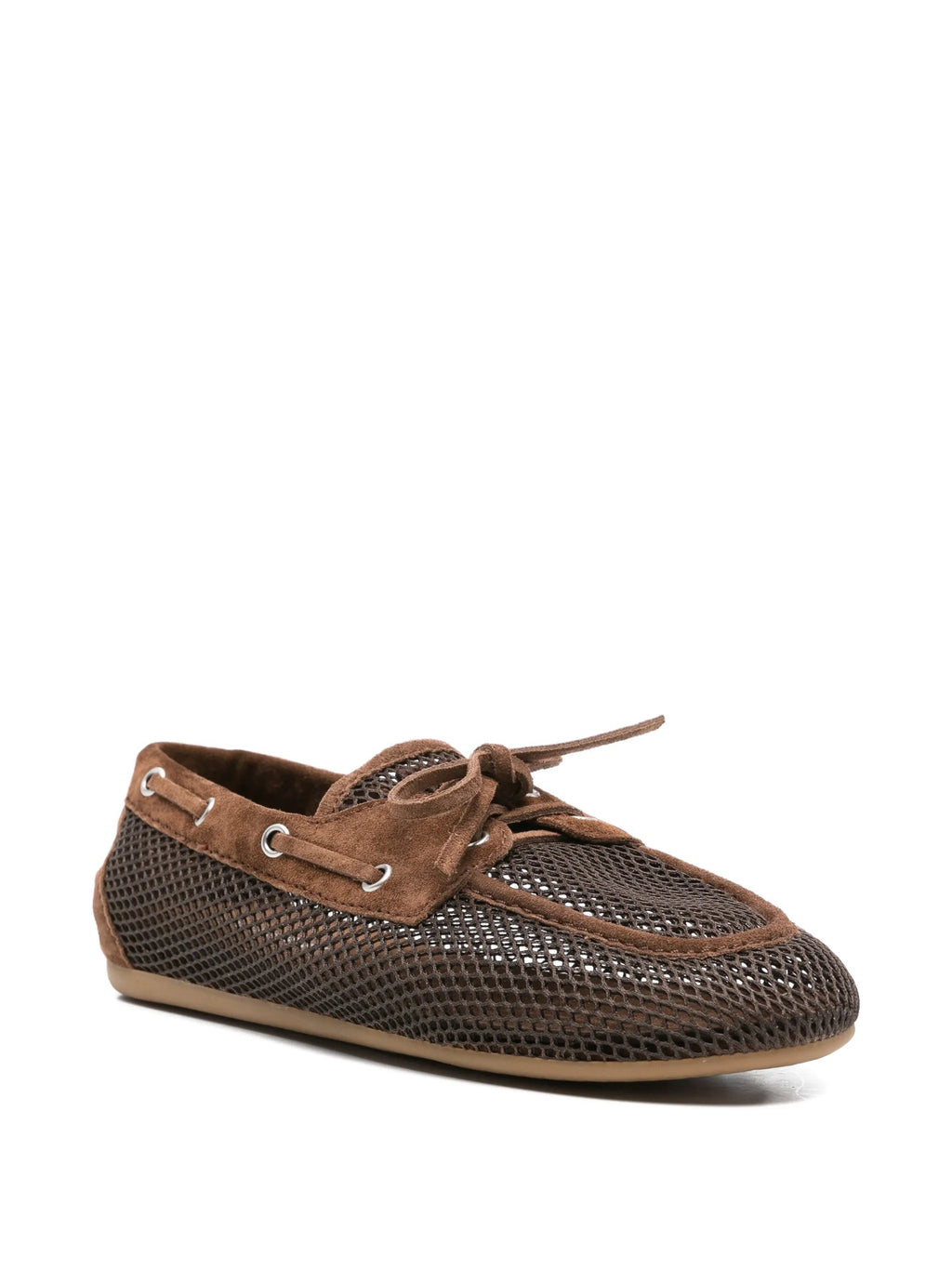 Miu Miu - Bow-tie Mesh Loafers