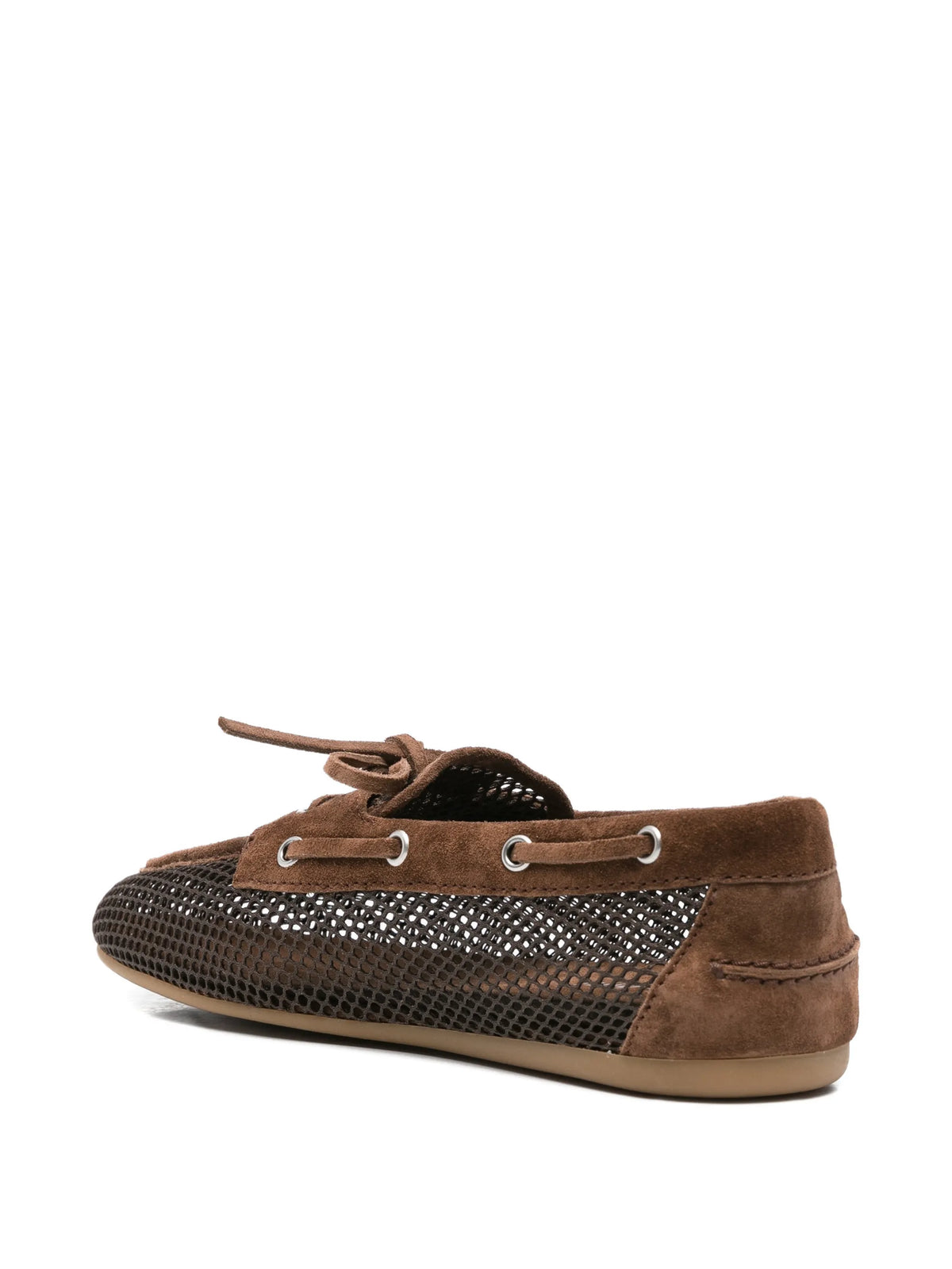 Miu Miu - Bow-tie Mesh Loafers