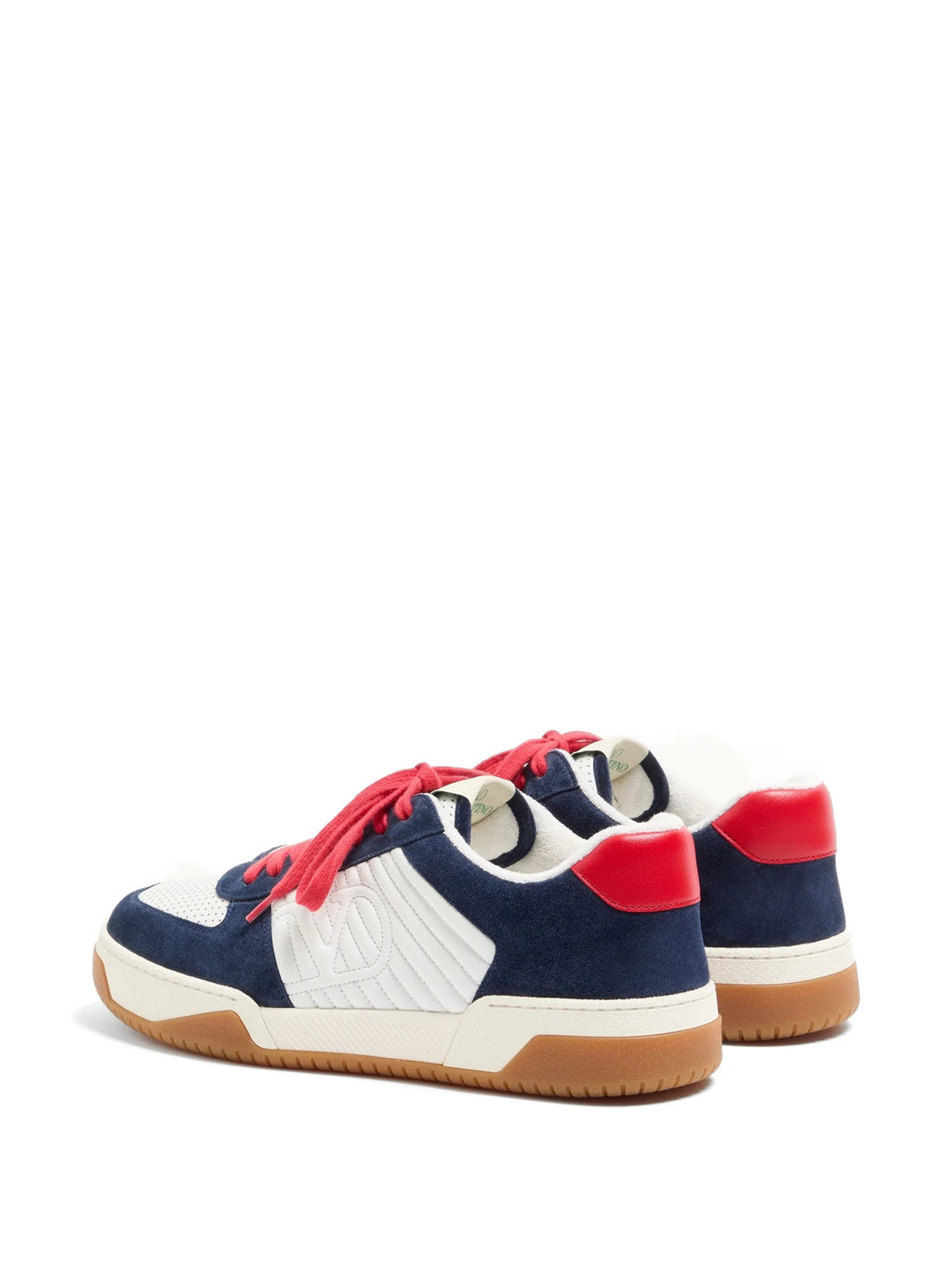 Valentino - Sparry Sneakers In Split Leather And Nappa