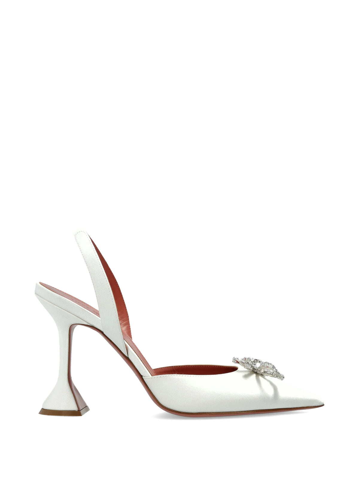 Amina Muaddi - Rosie Bow-detail Slingback Pumps