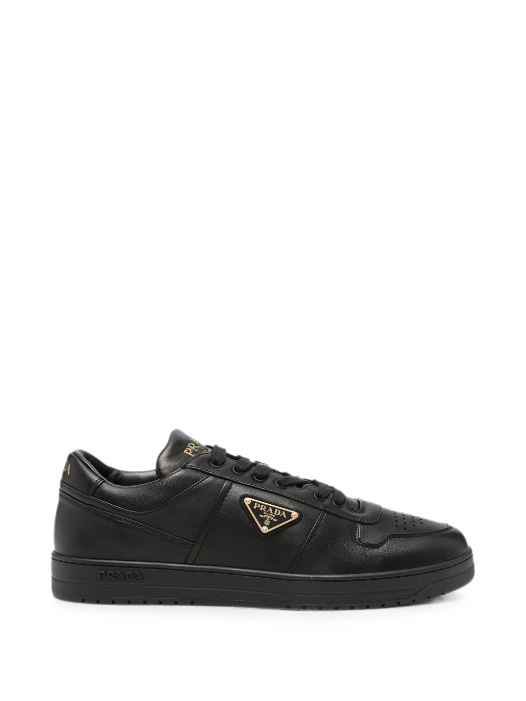 Prada - Downtown Leather Sneakers