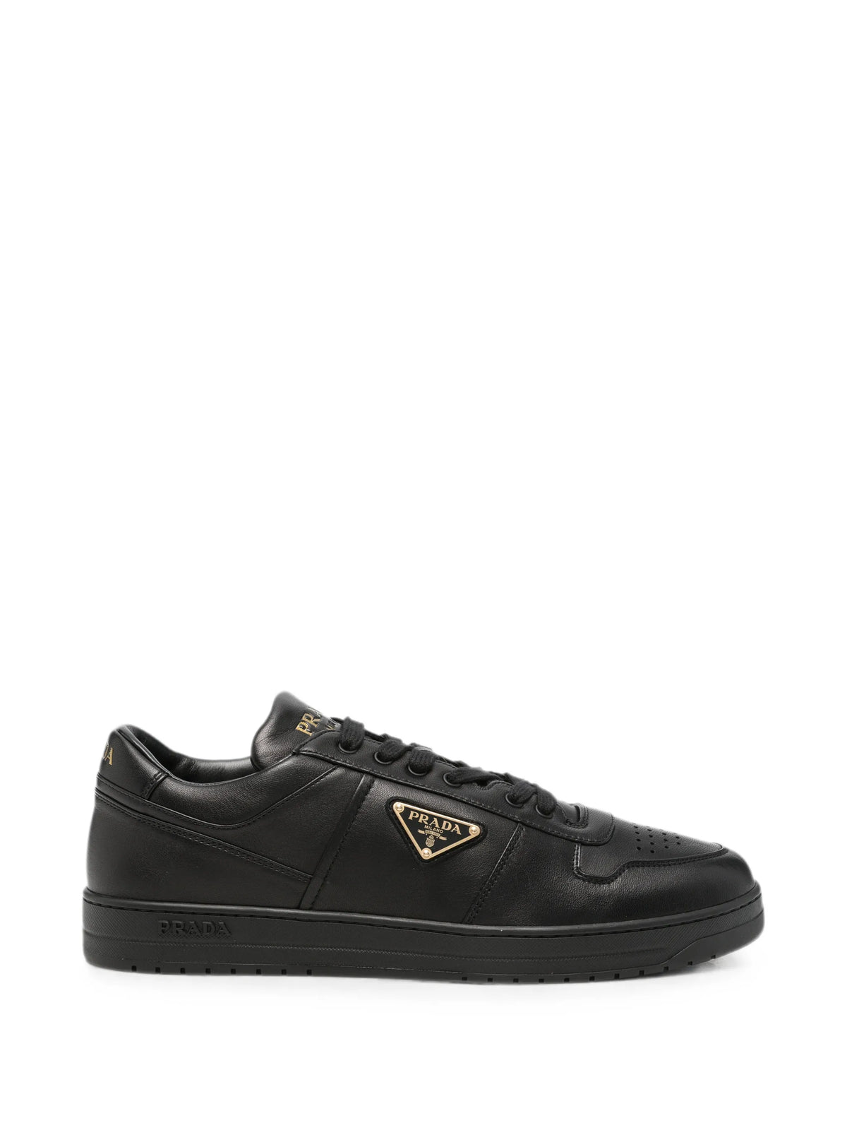 Prada - Downtown Leather Sneakers