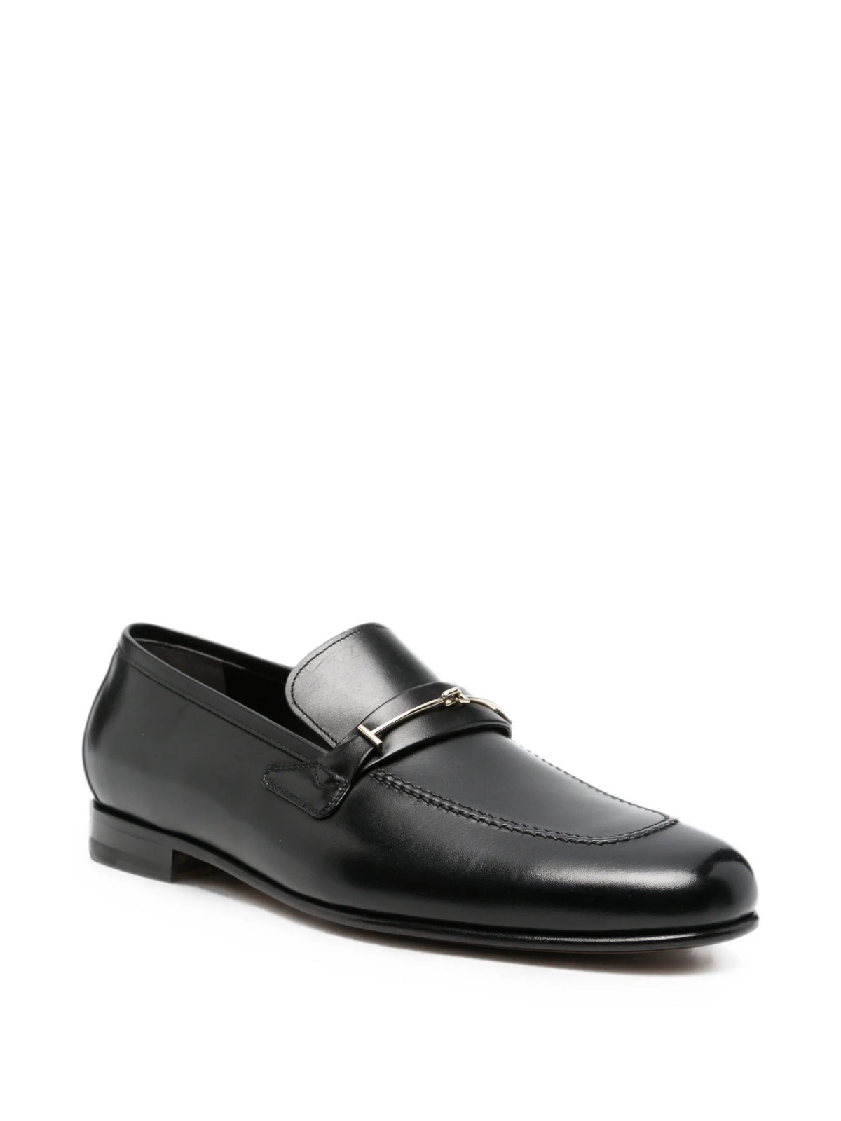 Tom Ford - Gigi T-hardware Leather Loafers
