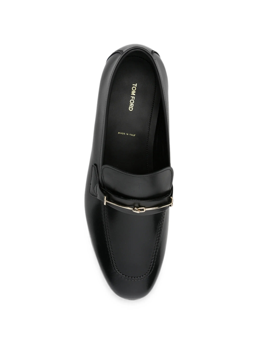 Tom Ford - Gigi T-hardware Leather Loafers