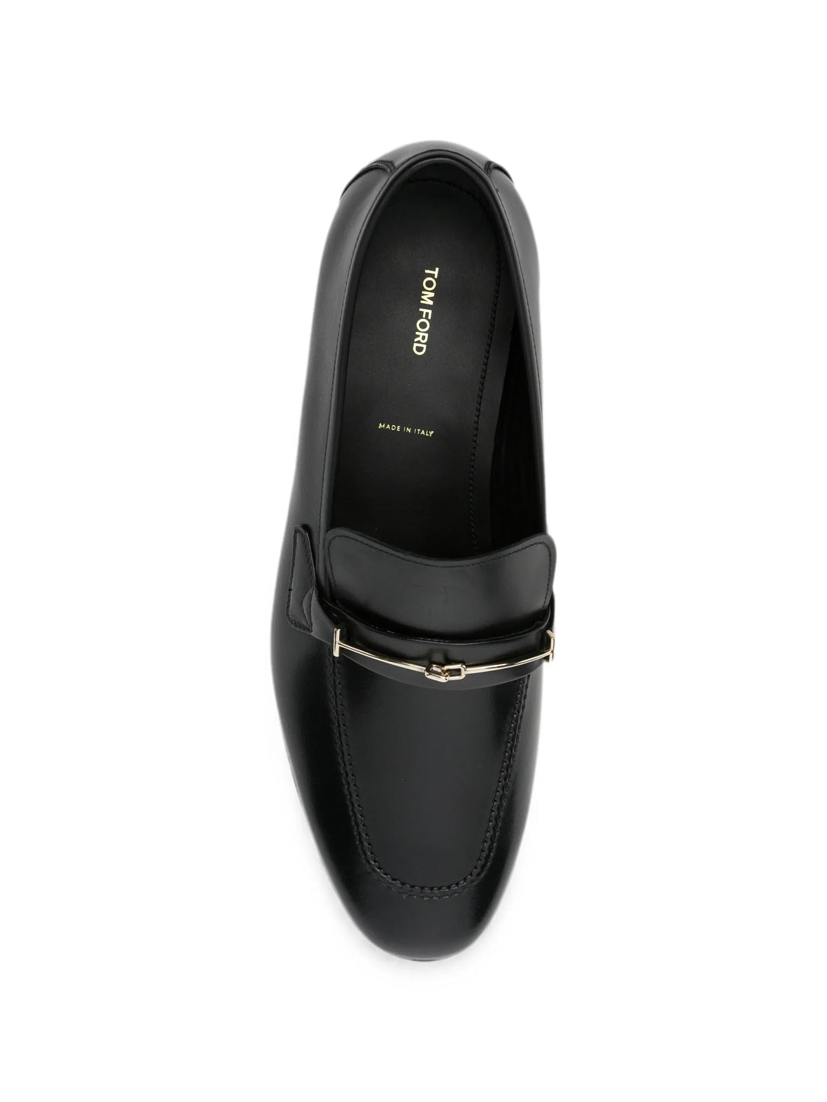 Tom Ford - Gigi T-hardware Leather Loafers