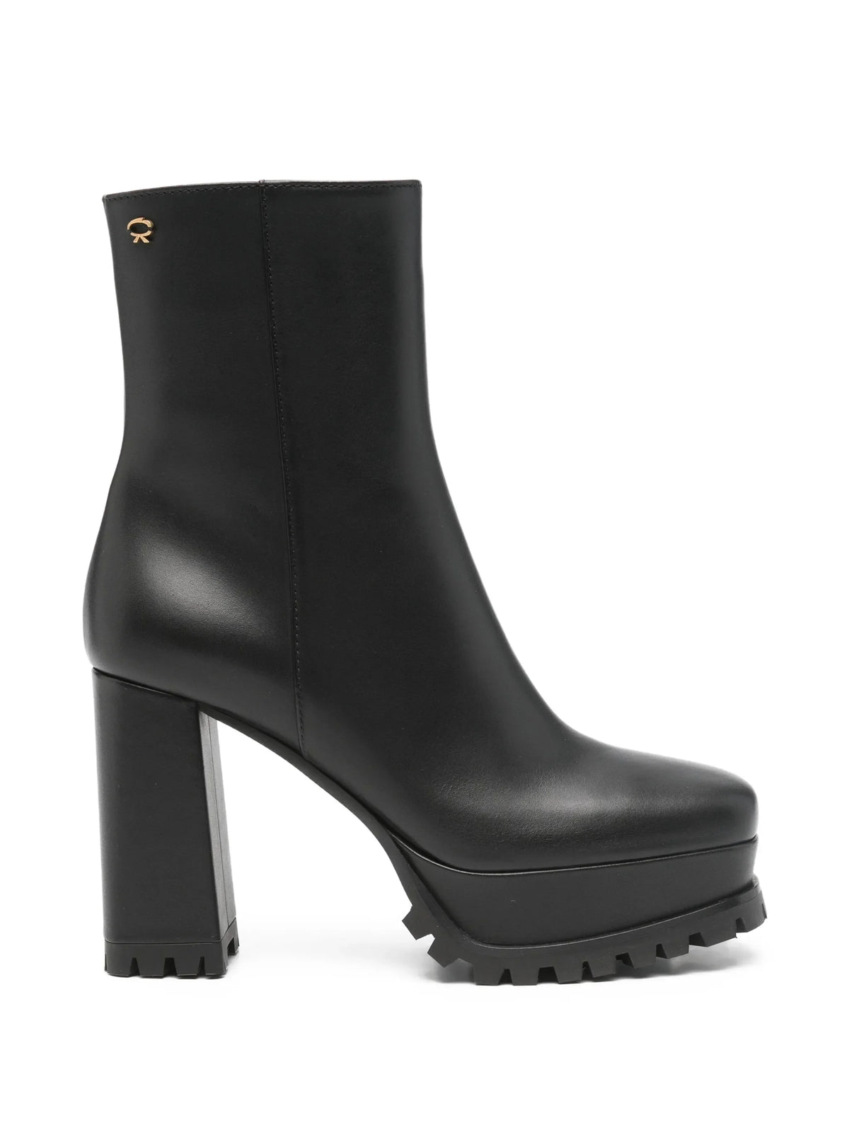 Gianvito Rossi - Block-heel Leather Ankle Boots