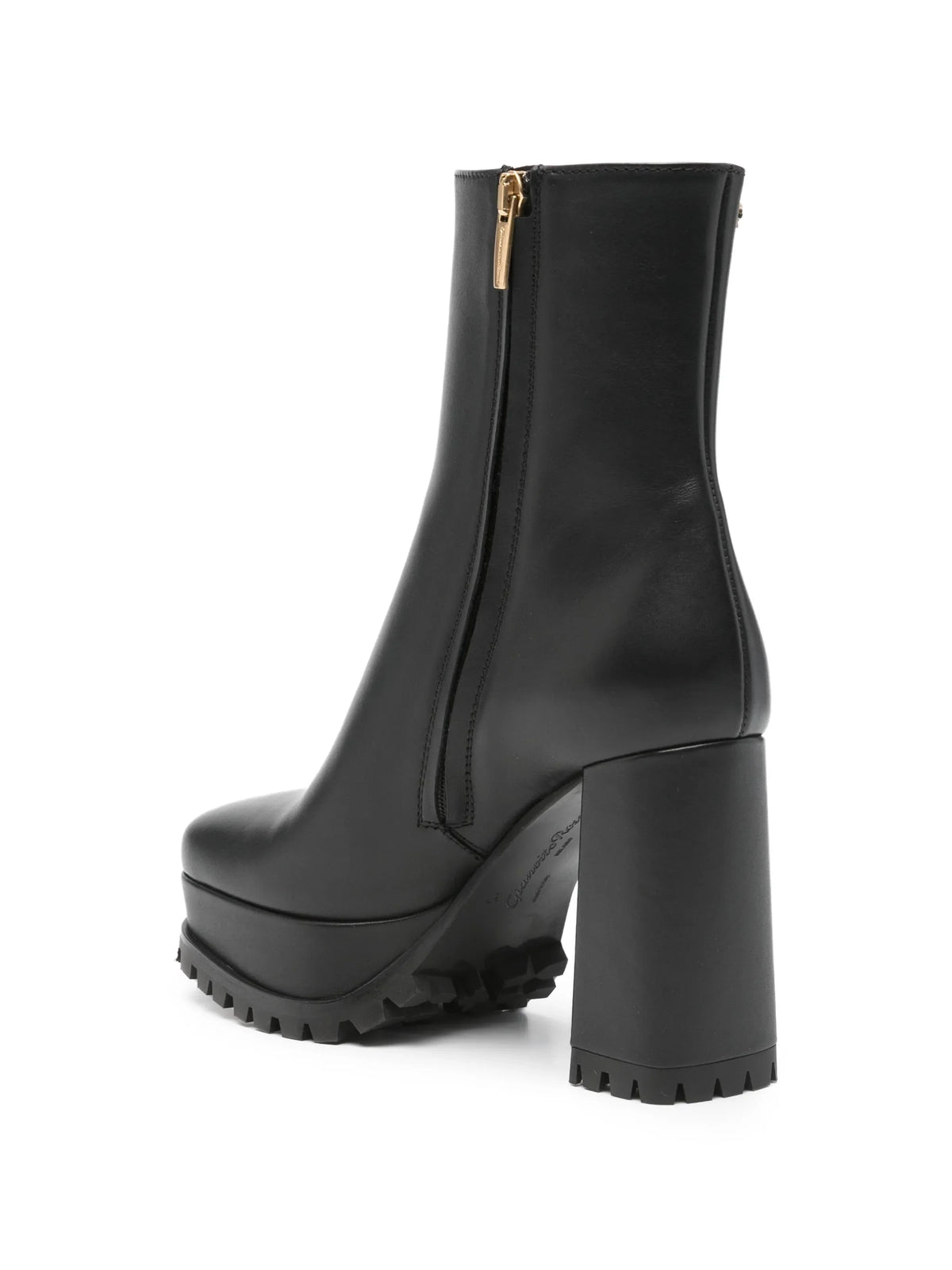 Gianvito Rossi - Block-heel Leather Ankle Boots
