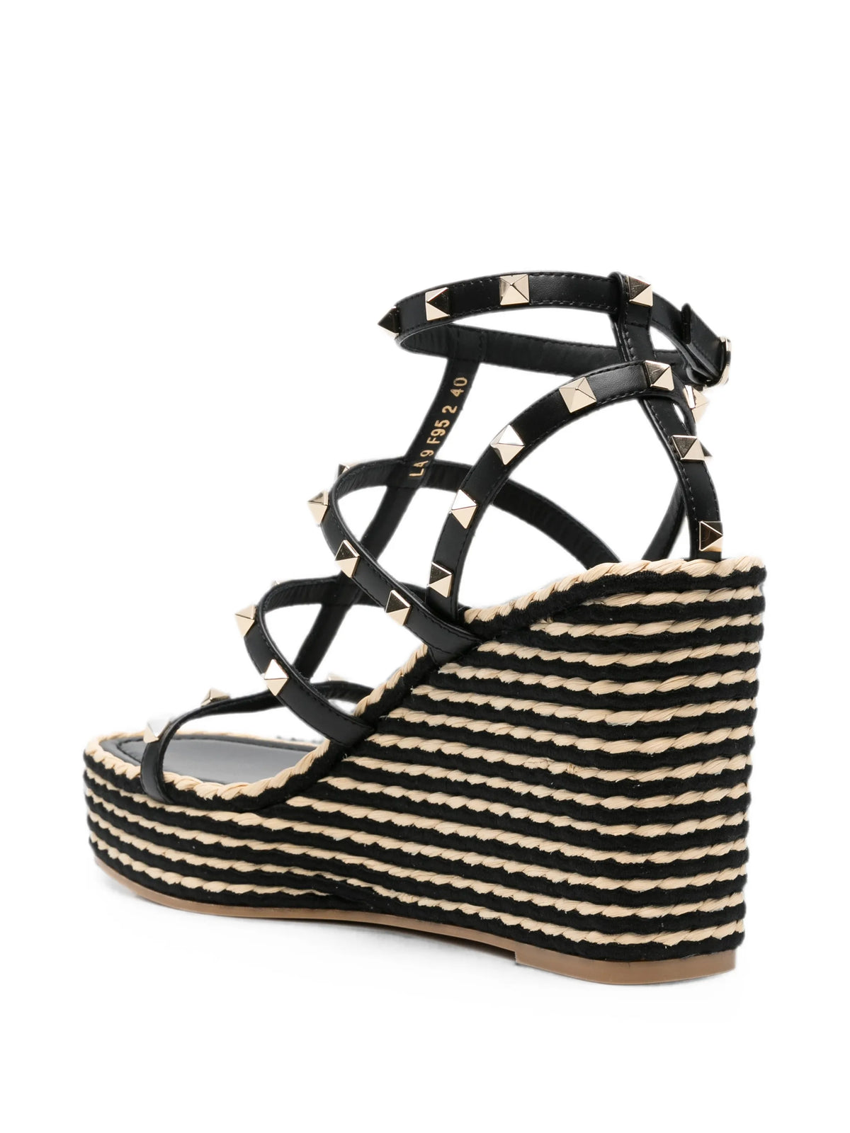 Valentino - Rockstud Wedge Espadrilles