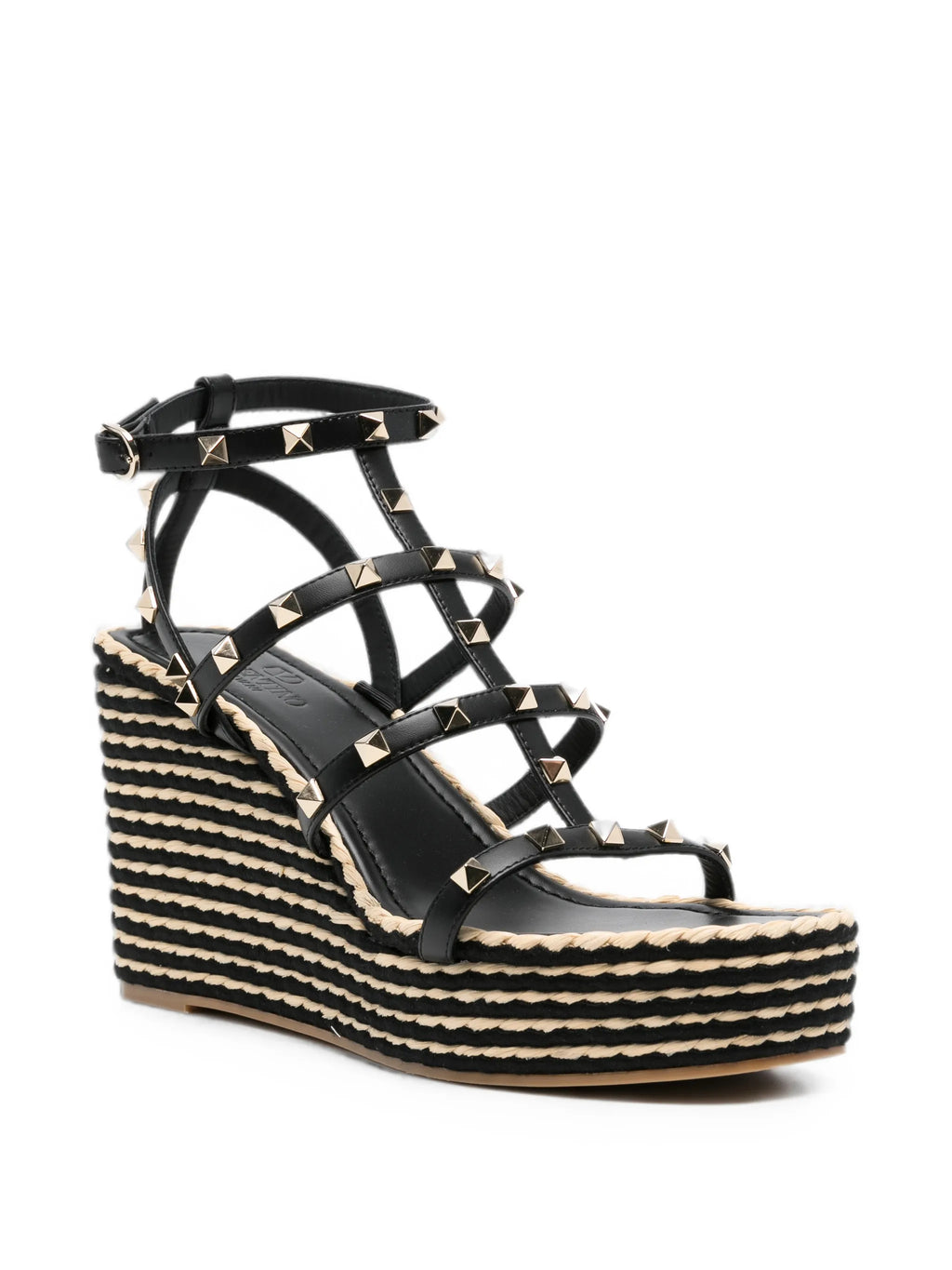 Valentino - Rockstud Wedge Espadrilles