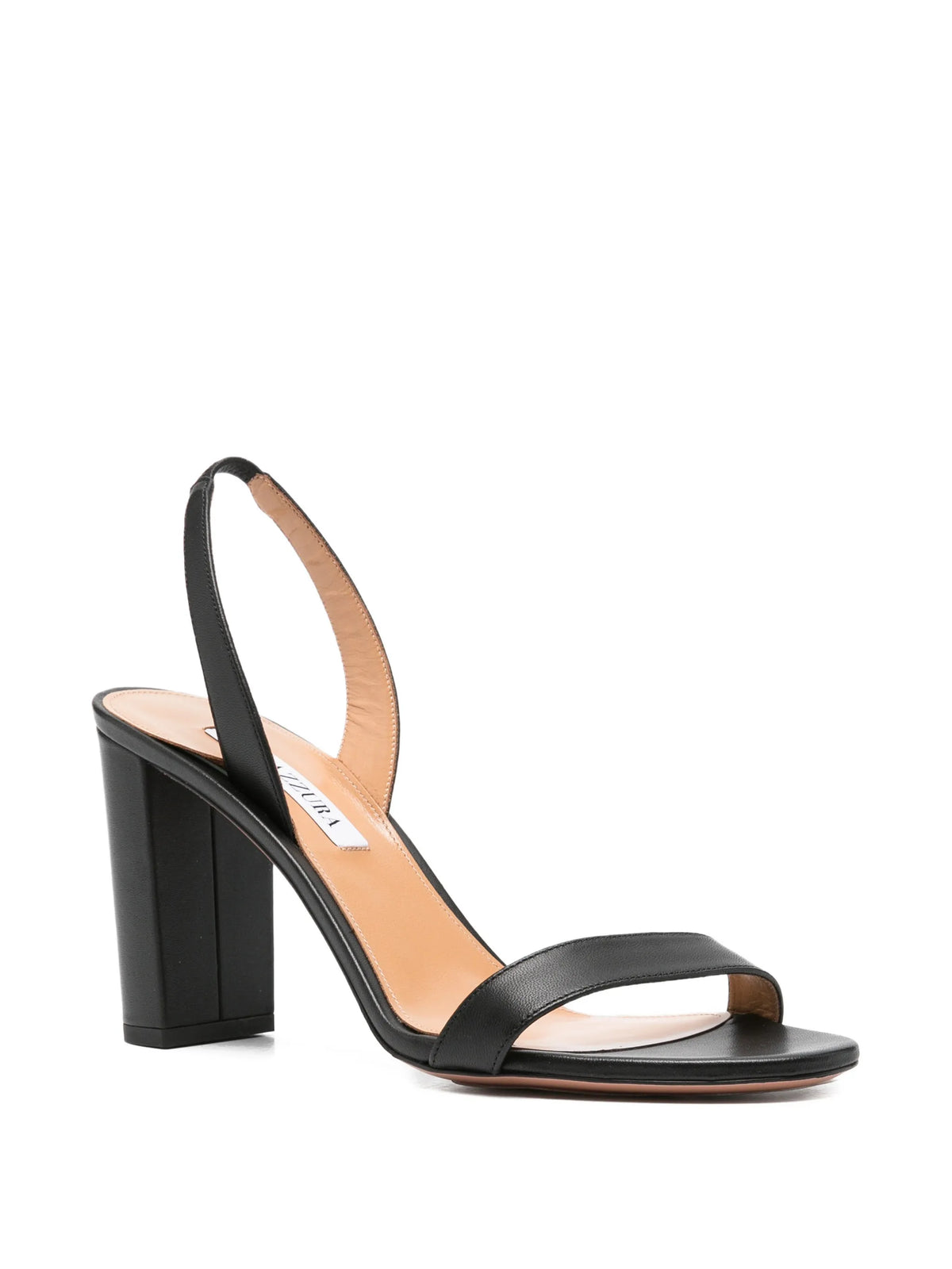 Aquazzura - So Nude Block Sandals