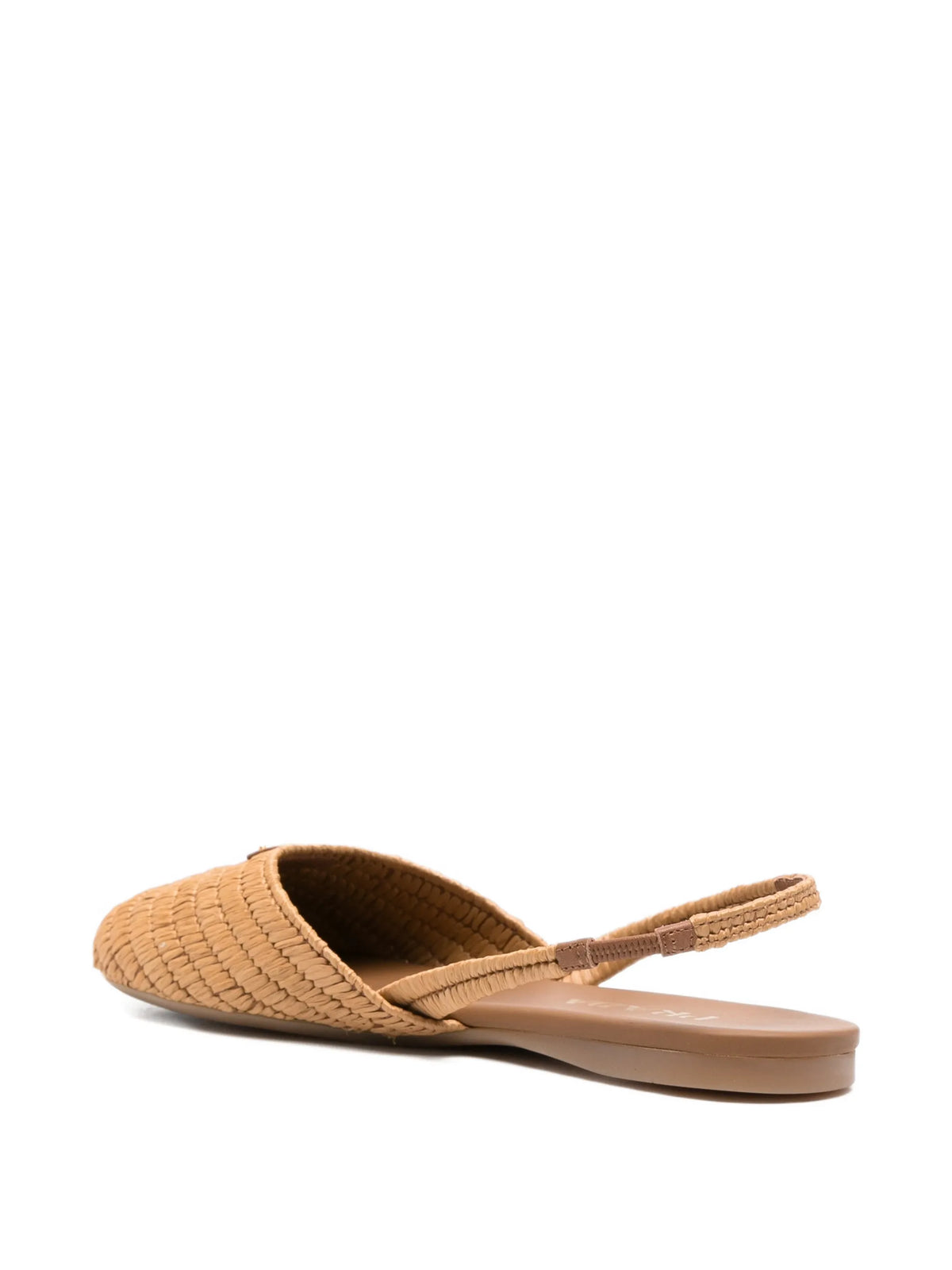 Prada - Logo-detail Flat Pumps