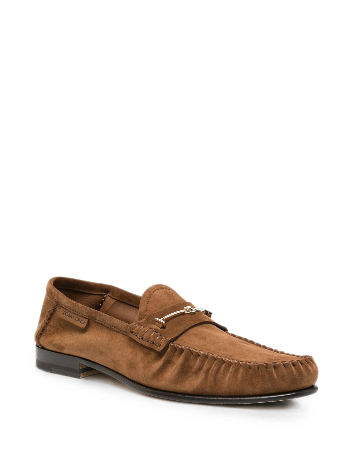 Tom Ford - Soft Suede Reversed Leather Ripley Loafers