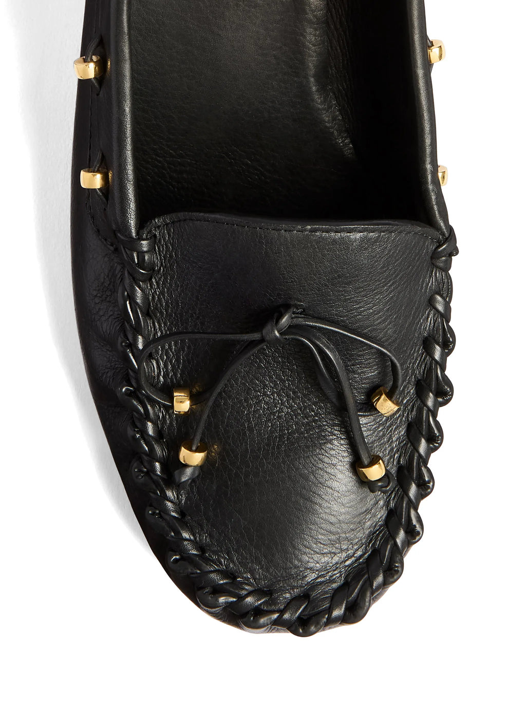 Khaite - Round Toe Leather Pumps