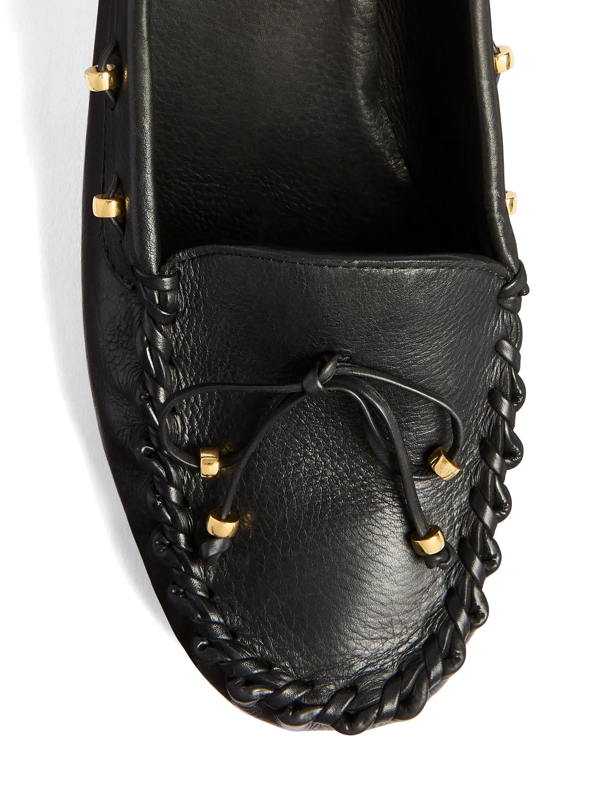 Khaite - Round Toe Leather Pumps