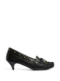 Khaite - Round Toe Leather Pumps