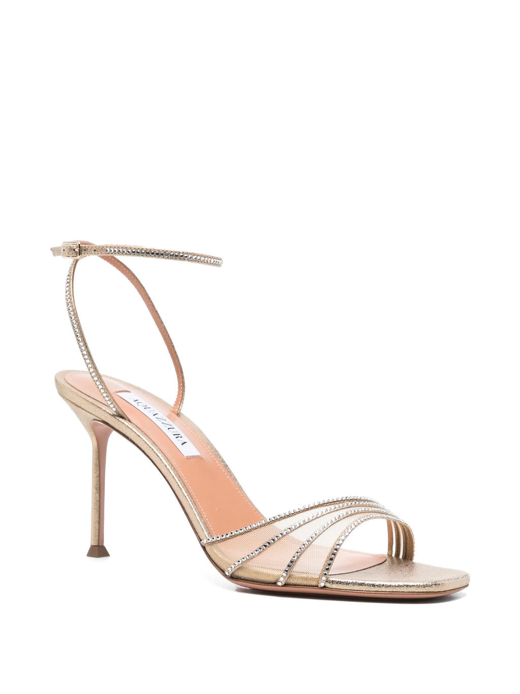 Aquazzura - Dream Girl Crystal-embellished Sandals