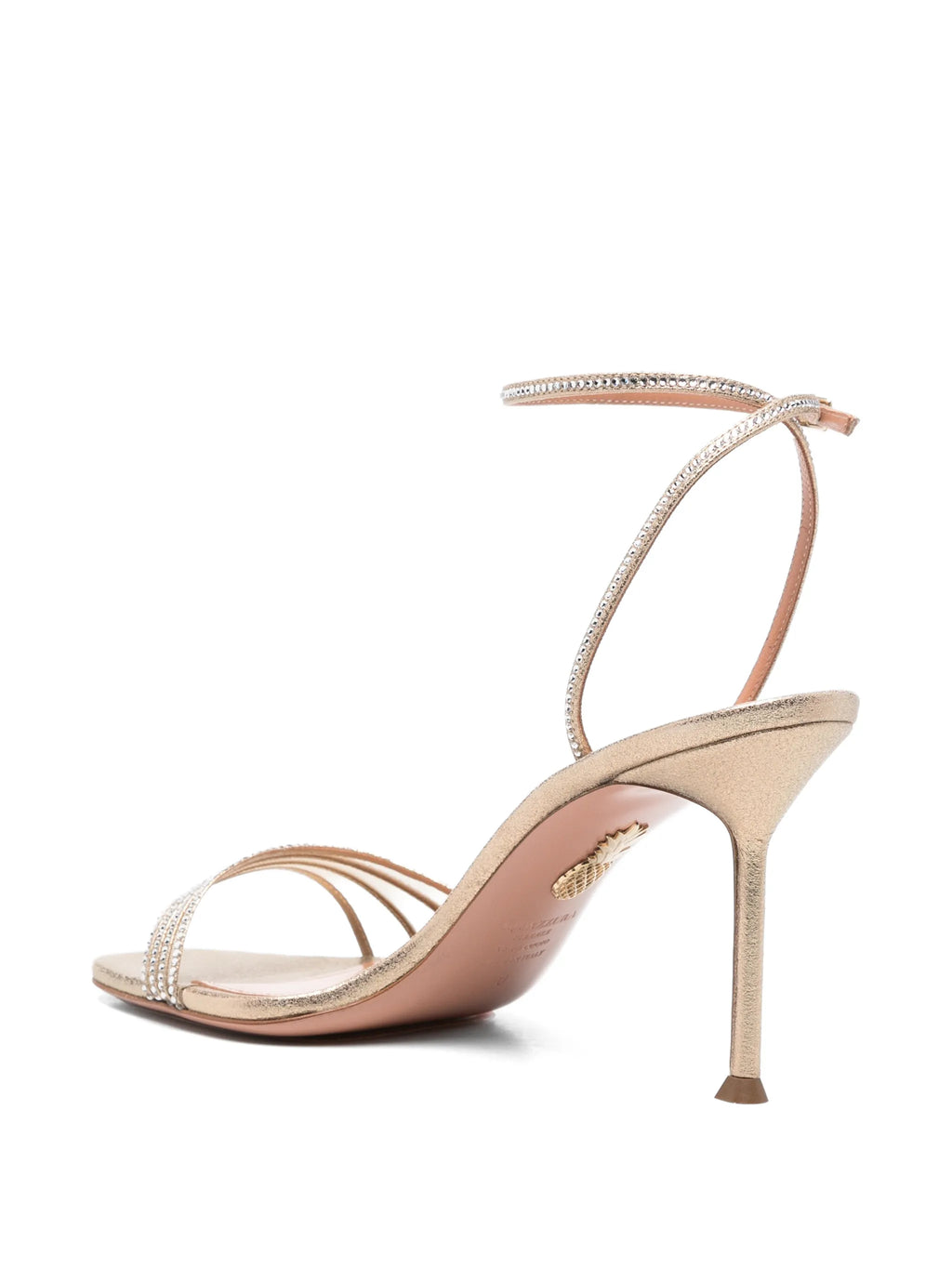 Aquazzura - Dream Girl Crystal-embellished Sandals