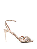 Aquazzura - Tequila Crystal-embellished Heeled Sandals