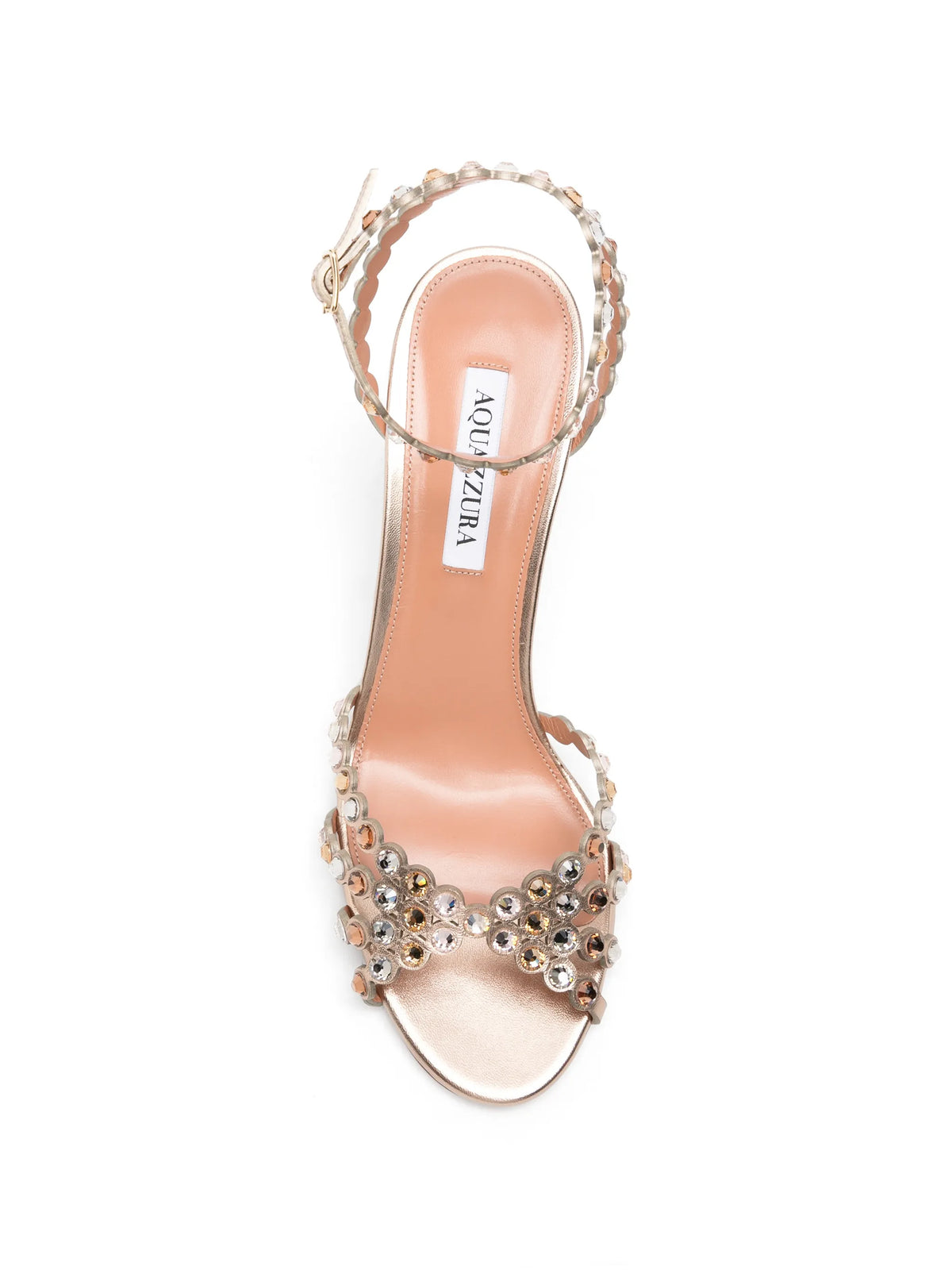 Aquazzura - Tequila Crystal-embellished Heeled Sandals
