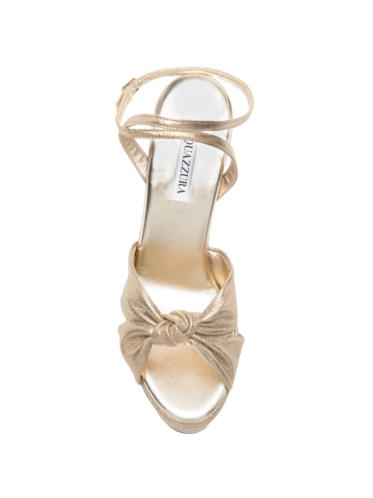 Aquazzura - Cupid Knotted Platform Sandals