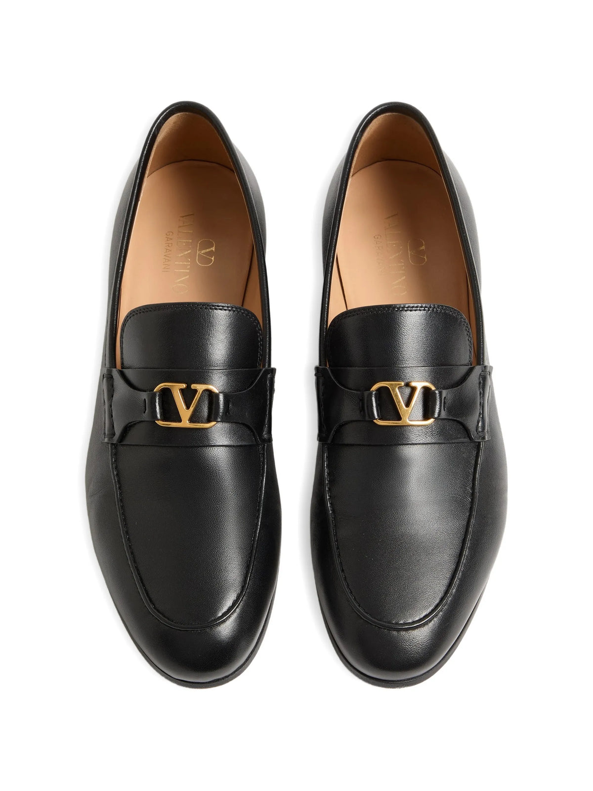 Valentino - Vlogo Signature Nappa Leather Loafers