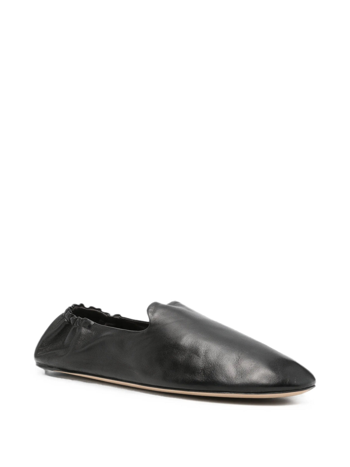 The Row - Casa Elasticated Leather Loafers