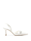 Manolo Blahnik - Crystal-embellished Slingback Pumps