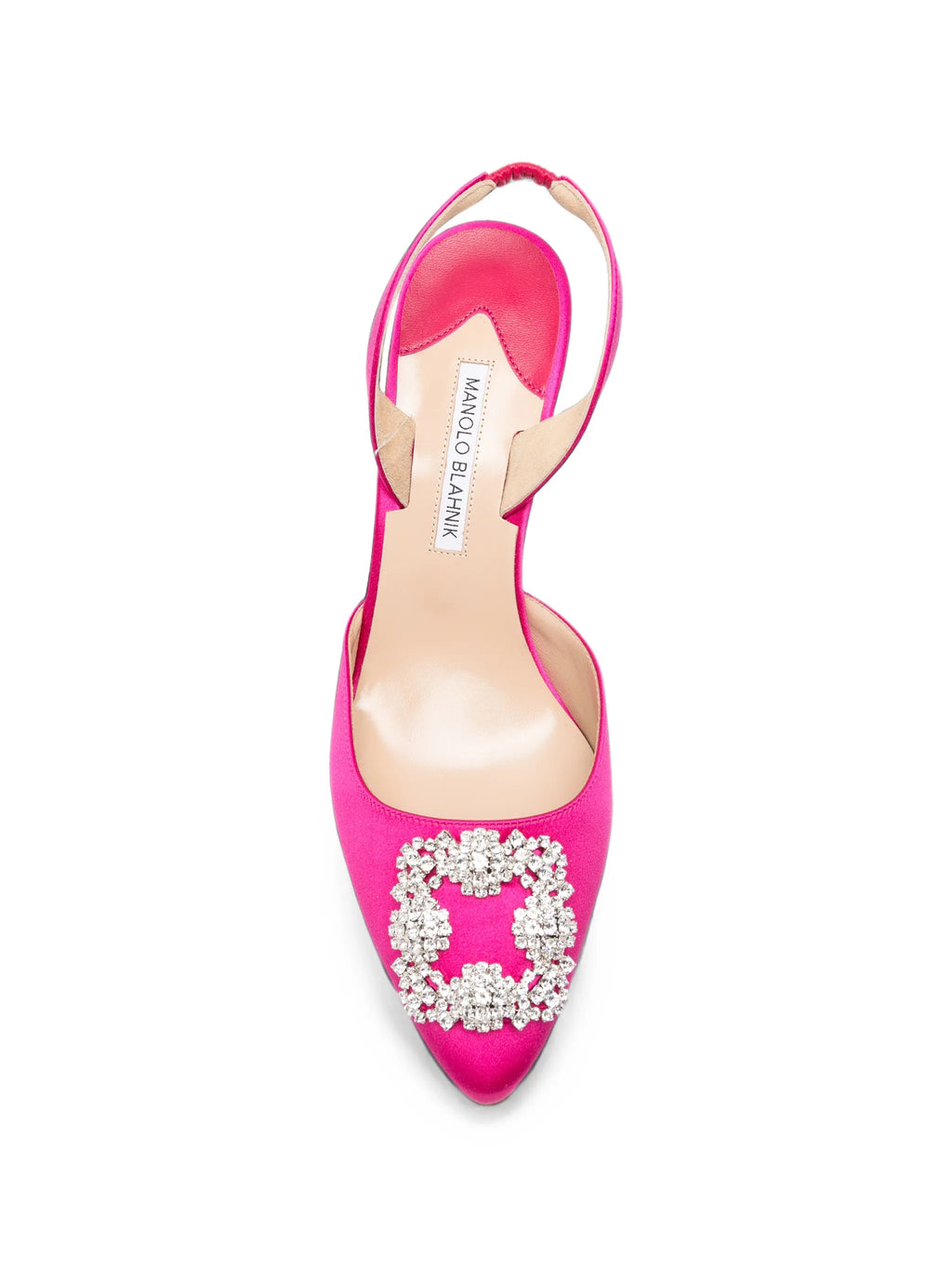 Manolo Blahnik - Hangisli Crystal-buckle Pumps