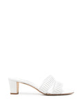 Manolo Blahnik - Lusinamu Pleated Mules