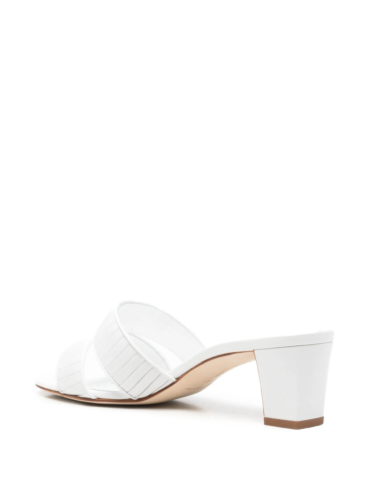 Manolo Blahnik - Lusinamu Pleated Mules