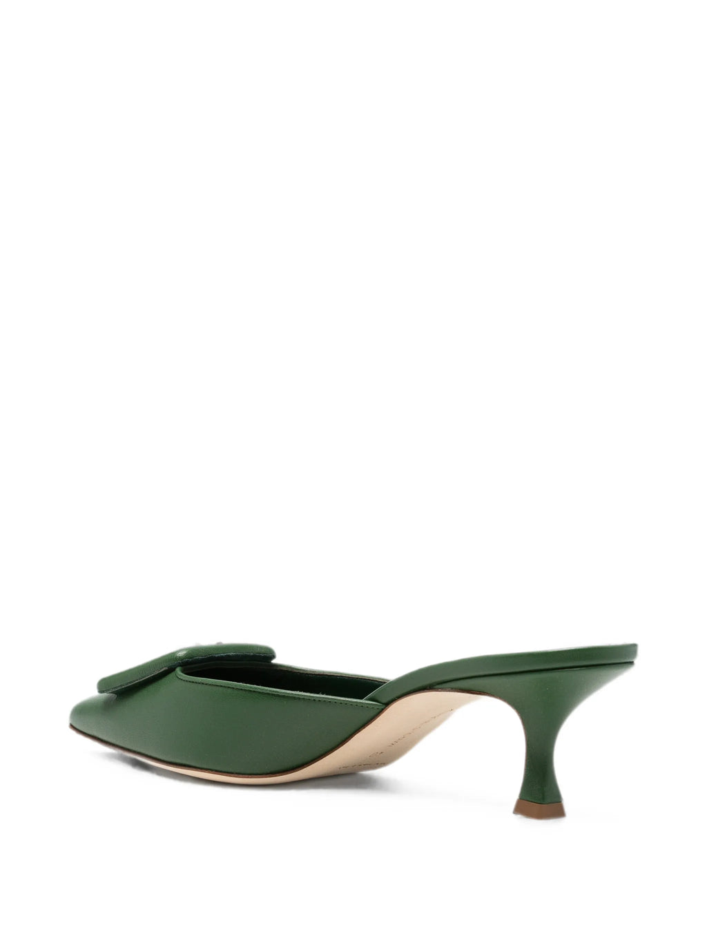 Manolo Blahnik - Mayssale Buckle-detail Mules