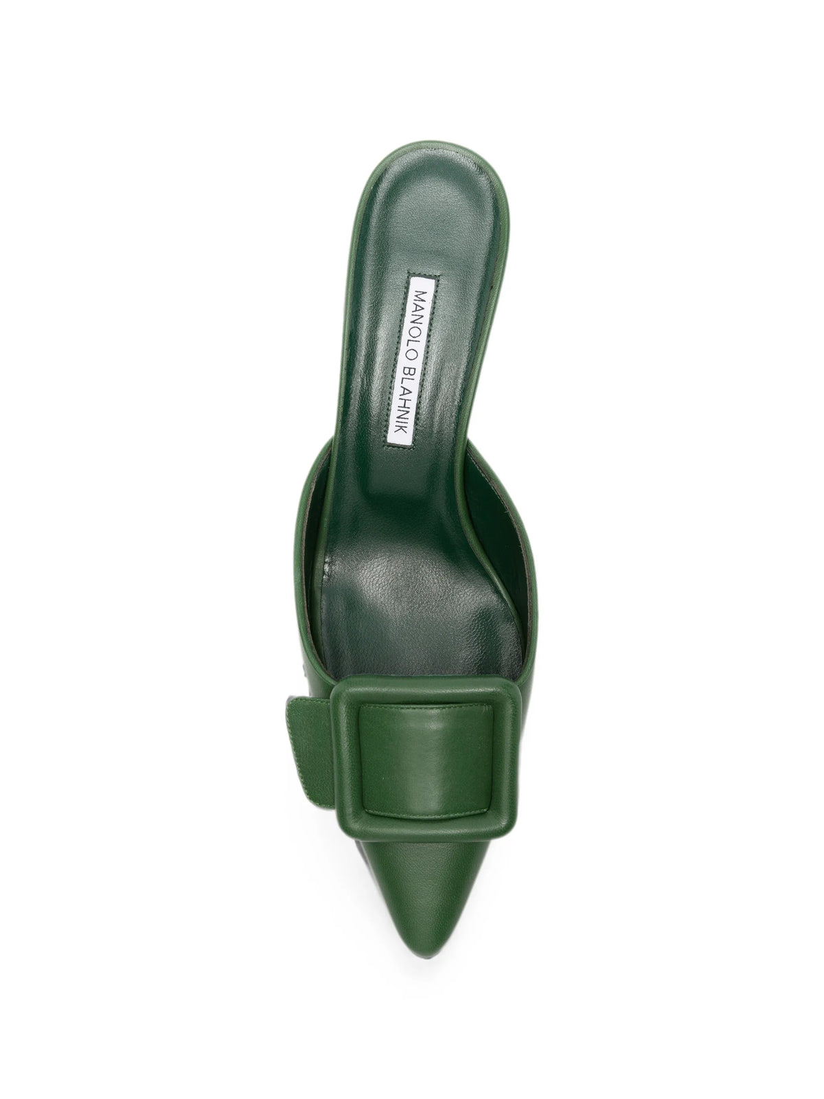 Manolo Blahnik - Mayssale Buckle-detail Mules