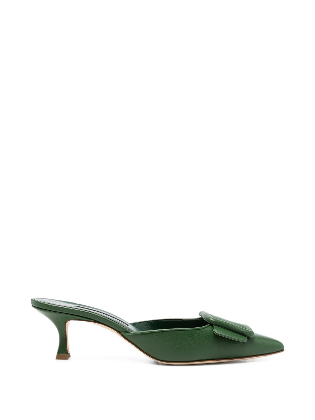 Manolo Blahnik - Mayssale Buckle-detail Mules