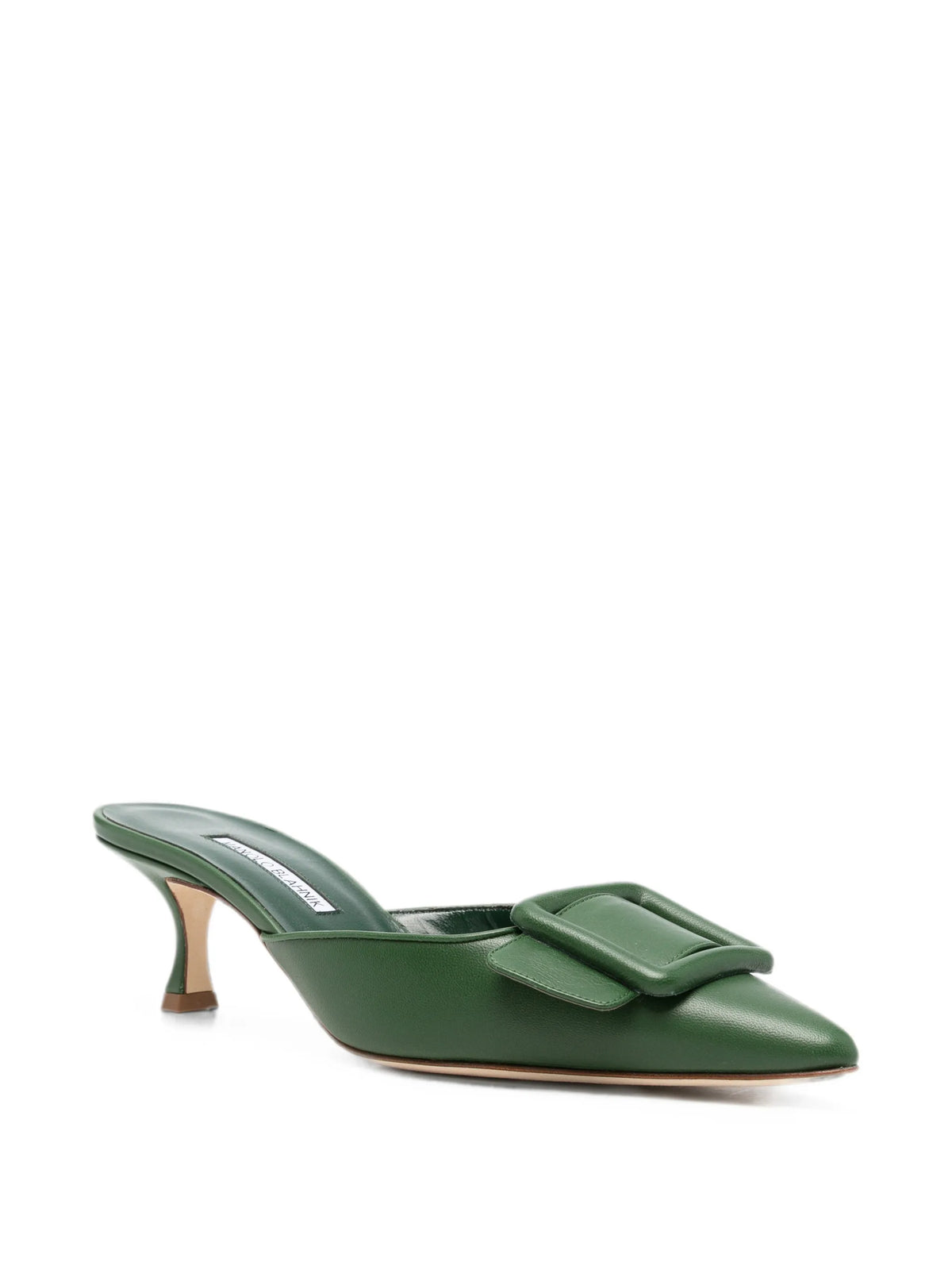 Manolo Blahnik - Mayssale Buckle-detail Mules