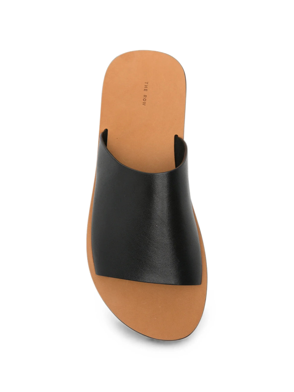 The Row - Charlie Leather Flat Sandals