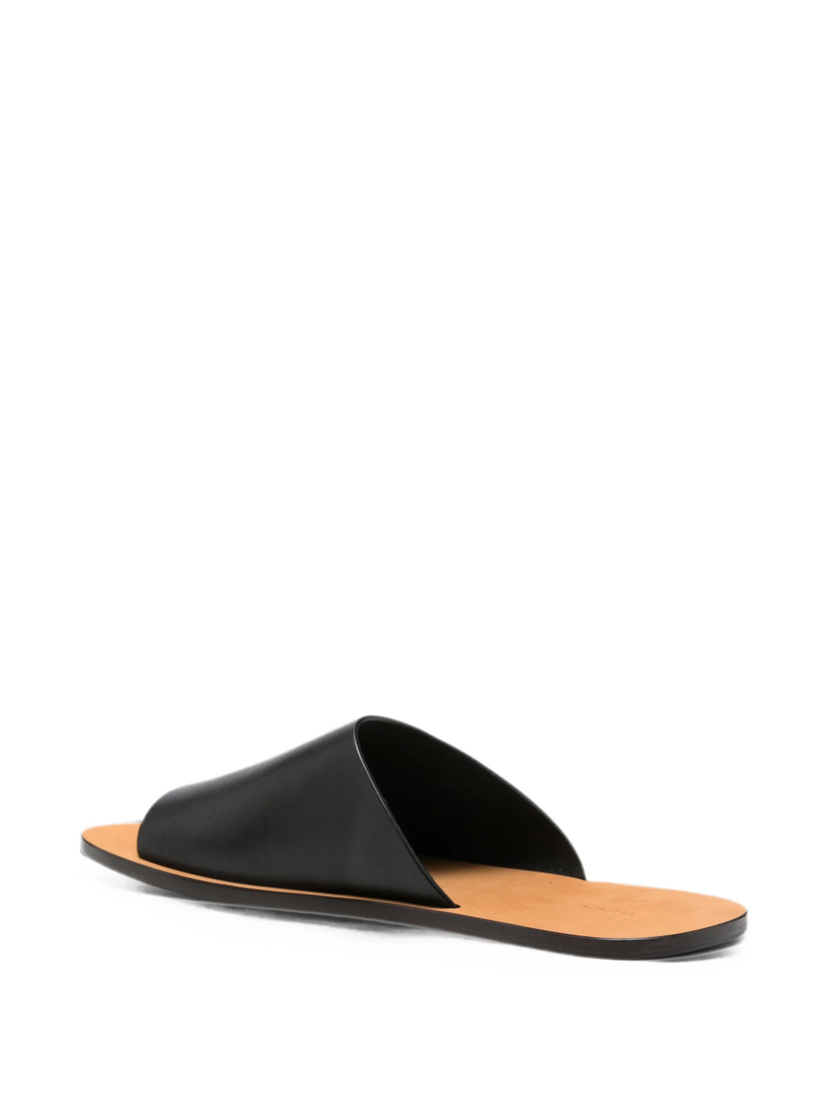 The Row - Charlie Leather Flat Sandals