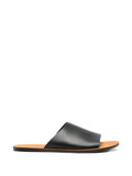 The Row - Charlie Leather Flat Sandals